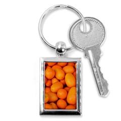 Kumquat 2 Key Chains (rectangle)  by trendistuff