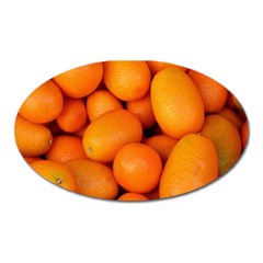 Kumquat 2 Oval Magnet by trendistuff