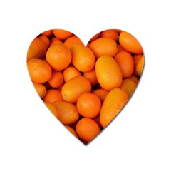 Kumquat 2 Heart Magnet by trendistuff