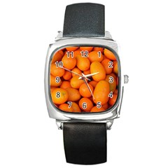 Kumquat 2 Square Metal Watch by trendistuff