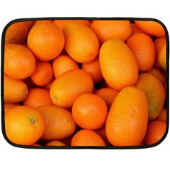 Kumquat 2 Fleece Blanket (mini) by trendistuff