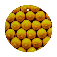 Lemons 1 Ornament (round) by trendistuff