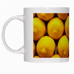 Lemons 1 White Mugs by trendistuff