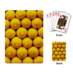 Lemons 1 Playing Card by trendistuff