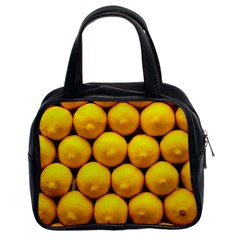 Lemons 1 Classic Handbags (2 Sides) by trendistuff