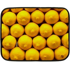 Lemons 1 Fleece Blanket (mini) by trendistuff