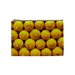 Lemons 1 Cosmetic Bag (medium)  by trendistuff