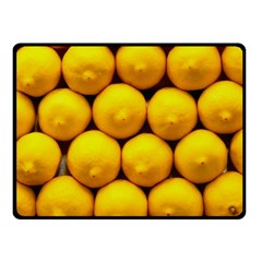 Lemons 1 Fleece Blanket (small) by trendistuff