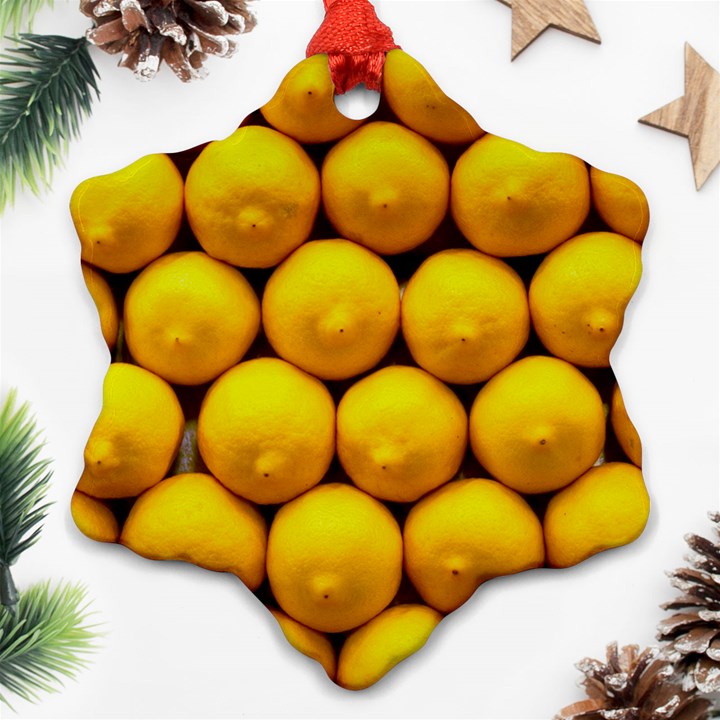 LEMONS 1 Ornament (Snowflake)