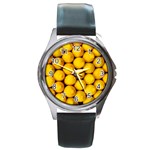 LEMONS 2 Round Metal Watch