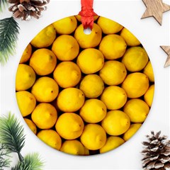 Lemons 2 Ornament (round)