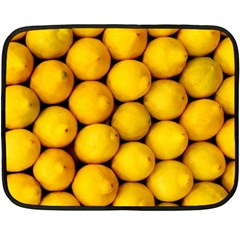 Lemons 2 Fleece Blanket (mini) by trendistuff