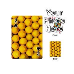 Lemons 2 Playing Cards 54 (mini)  by trendistuff