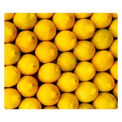 Lemons 2 Double Sided Flano Blanket (small) 