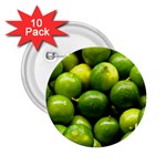 LIMES 1 2.25  Buttons (10 pack) 