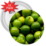 LIMES 1 3  Buttons (10 pack) 