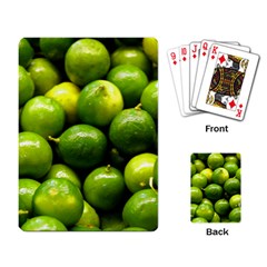 Limes 1 Playing Card by trendistuff