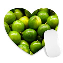 Limes 1 Heart Mousepads by trendistuff