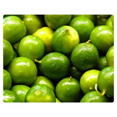 Limes 1 Double Sided Flano Blanket (medium)  by trendistuff