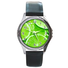 Limes 2 Round Metal Watch by trendistuff