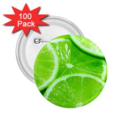 Limes 2 2 25  Buttons (100 Pack)  by trendistuff