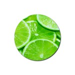 LIMES 2 Rubber Round Coaster (4 pack) 