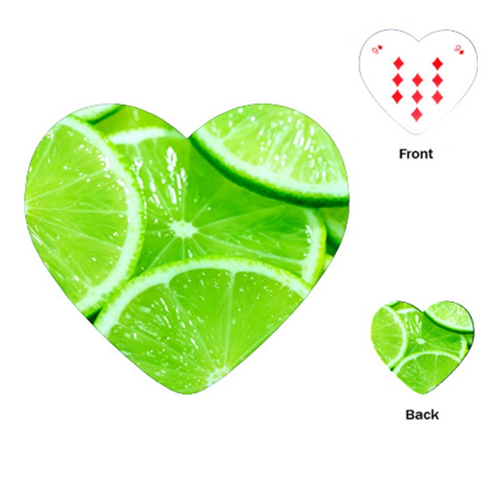 LIMES 2 Playing Cards (Heart) 