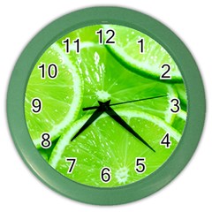 Limes 2 Color Wall Clocks by trendistuff