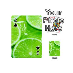 Limes 2 Playing Cards 54 (mini)  by trendistuff