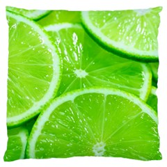 Limes 2 Large Cushion Case (one Side) by trendistuff