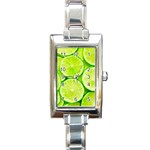 LIMES 3 Rectangle Italian Charm Watch