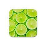 LIMES 3 Rubber Square Coaster (4 pack) 