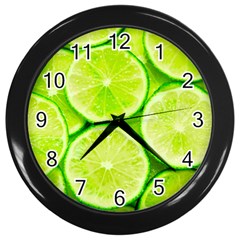 Limes 3 Wall Clocks (black)