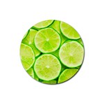 LIMES 3 Rubber Round Coaster (4 pack) 