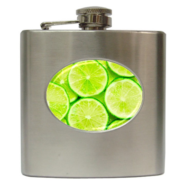 LIMES 3 Hip Flask (6 oz)