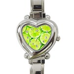 LIMES 3 Heart Italian Charm Watch