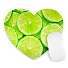 Limes 3 Heart Mousepads by trendistuff