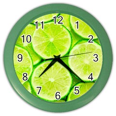 Limes 3 Color Wall Clocks by trendistuff