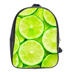 Limes 3 School Bag (large) by trendistuff