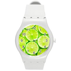 Limes 3 Round Plastic Sport Watch (m) by trendistuff