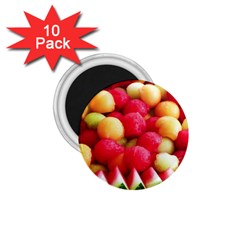 Melon Balls 1 75  Magnets (10 Pack)  by trendistuff