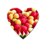 MELON BALLS Heart Magnet Front