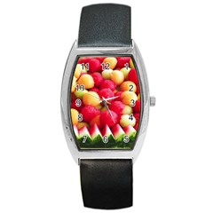 MELON BALLS Barrel Style Metal Watch