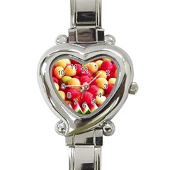 MELON BALLS Heart Italian Charm Watch