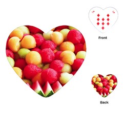 MELON BALLS Playing Cards (Heart) 