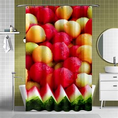 Melon Balls Shower Curtain 48  X 72  (small)  by trendistuff