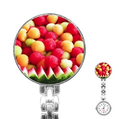 MELON BALLS Stainless Steel Nurses Watch