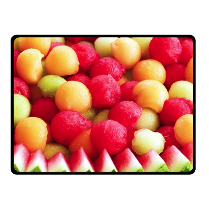 MELON BALLS Double Sided Fleece Blanket (Small) 