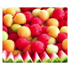 Melon Balls Double Sided Flano Blanket (small)  by trendistuff