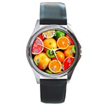 MIXED FRUIT 1 Round Metal Watch